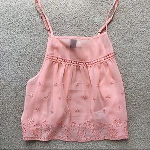 Sheer Pink Top